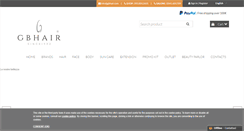 Desktop Screenshot of gbhair.com